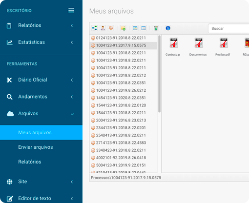 Foto ilustrativa do software jur�dico MaisJur�dico