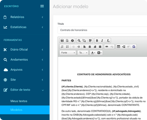 Foto ilustrativa do software jur�dico MaisJur�dico