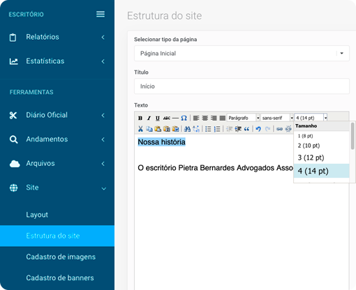 Foto ilustrativa do software jur�dico MaisJur�dico